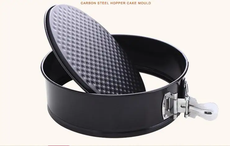 Неприлипающая искусственная круглая шифоновая форма для торта из углеродистой