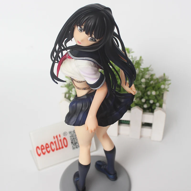 

25cm Anime Sexy illustration Daiki Murakami Suigun F-ism Girls collection Model Action Figure Christmas Gift