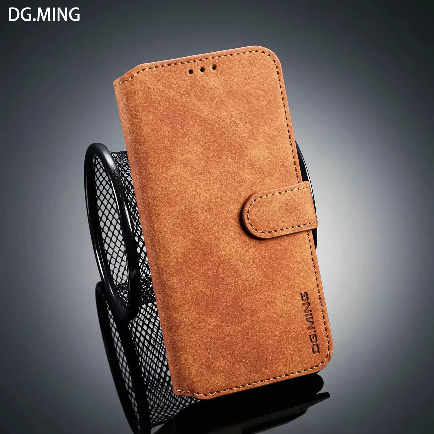 DG Ming винтажный классический бумажник из искусственной кожи чехол для huawei Honor 10