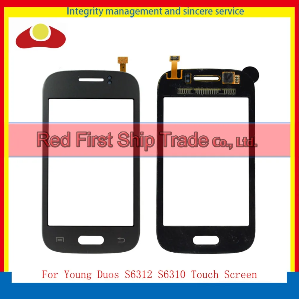Высокое качество для samsung Galaxy Young Duos S6312 S6310 Сенсорный экран планшета Сенсор Панель