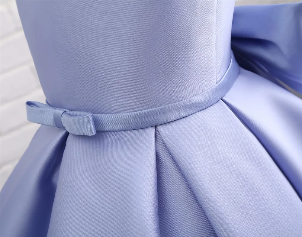 Элегантные трапециевидные атласные Короткие платья jaevini с цветочным рисунком