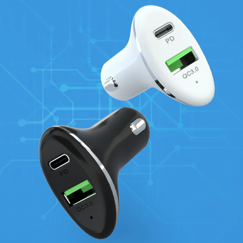 Quick Charge 3.0 USB Car Charger For Samsung Galaxy S10 S9 S8 Plus S10e M40 M30 M20 M10 Mobile Phone QC3.0 PD Fast Charging | Мобильные