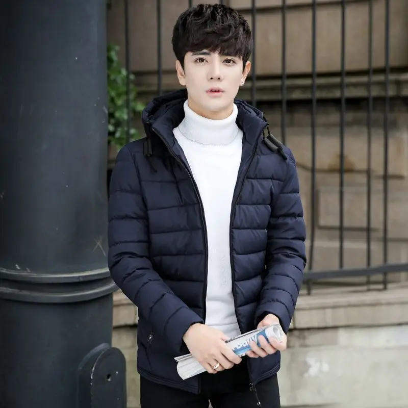 2018 Новый Для мужчин кожа парки Модные осенние мотоциклетные из искусственной