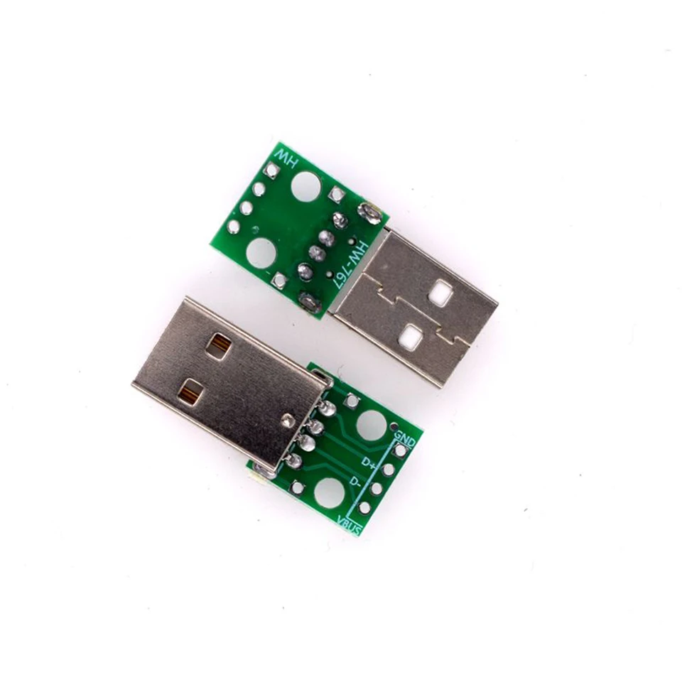10 шт. MICRO MINI5P USB для Dip женский B-type квадратный интерфейс принтера Mike 5p патч для встроенного адаптера - Цвет: Серый
