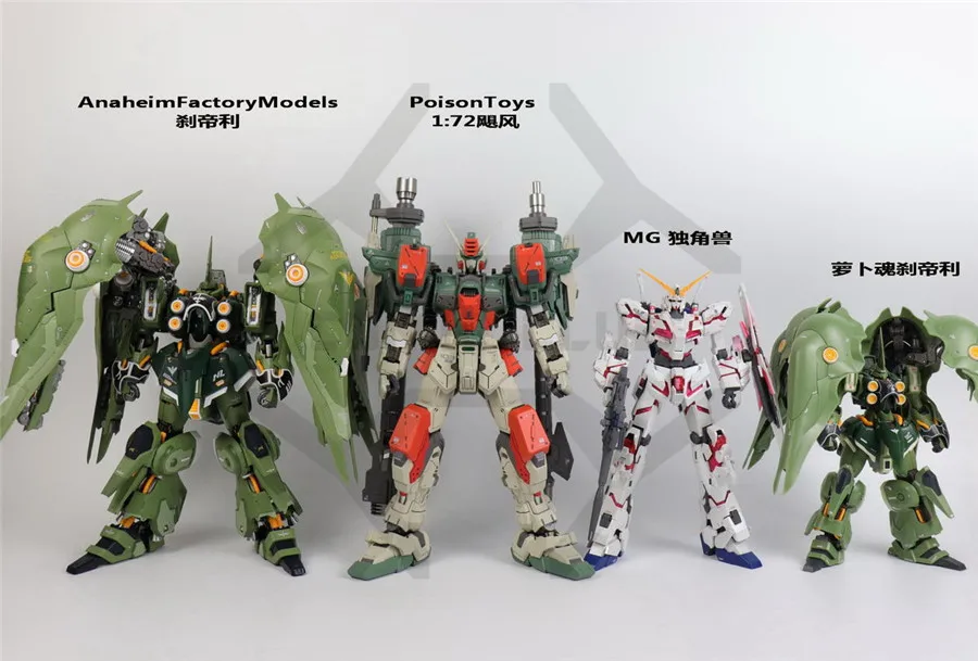 COMIC CLUB AnaheimFactoryModels MB metalbuild 1/100 сплав KSHATRIYA Аниме Gundam Единорог фигурка робот