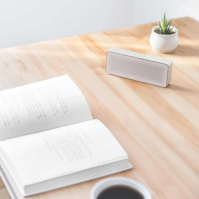 Оригинальный Xiao mi Bluetooth динамик квадратная коробка 2 беспроводной громкий ni
