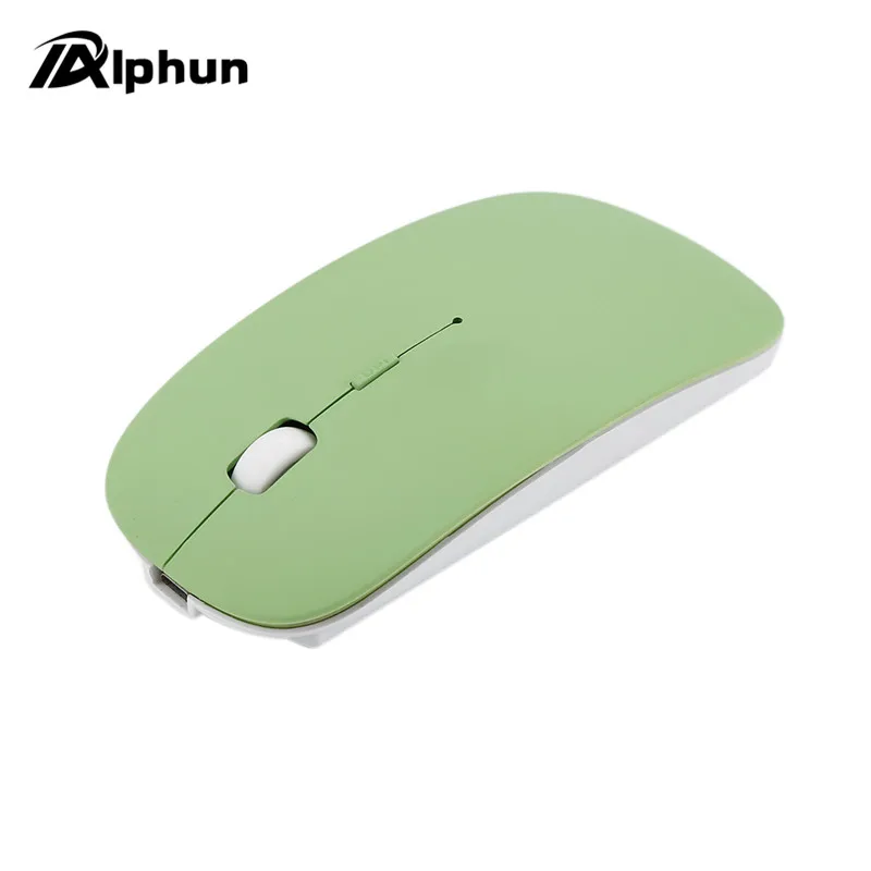 Новинка 2017 перезаряжаемая Bluetooth Беспроводная тонкая мышь Alphun мыши для ноутбука