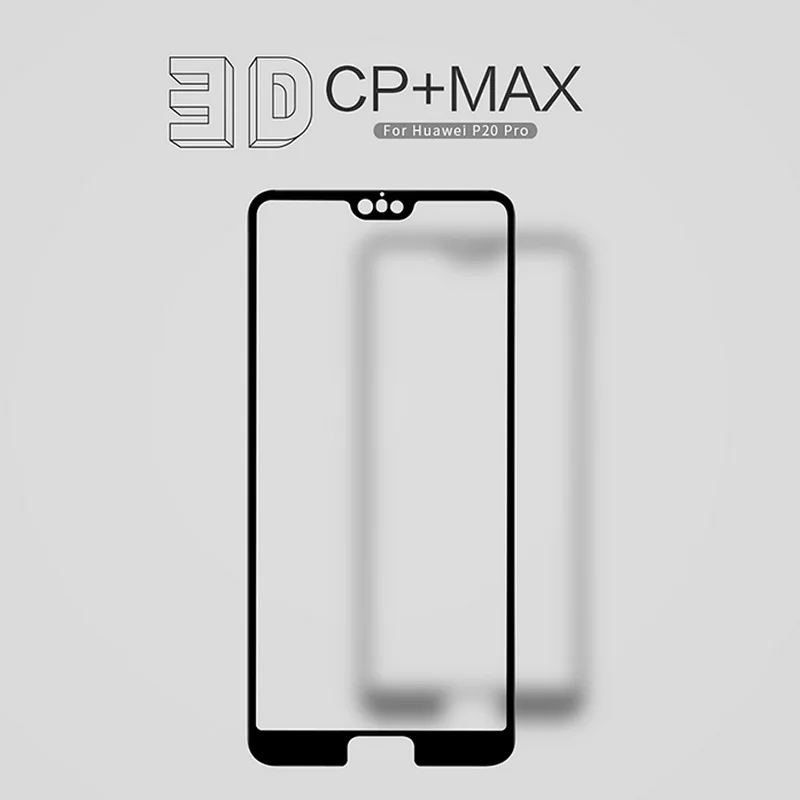 3D изогнутое полное покрытие закаленное стекло для huawei P20 стекло huawei P20 Pro стекло Nillkin CP+ MAX защита экрана Защитная пленка