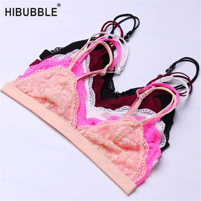 Кружевной бюстгальтер без подкладки