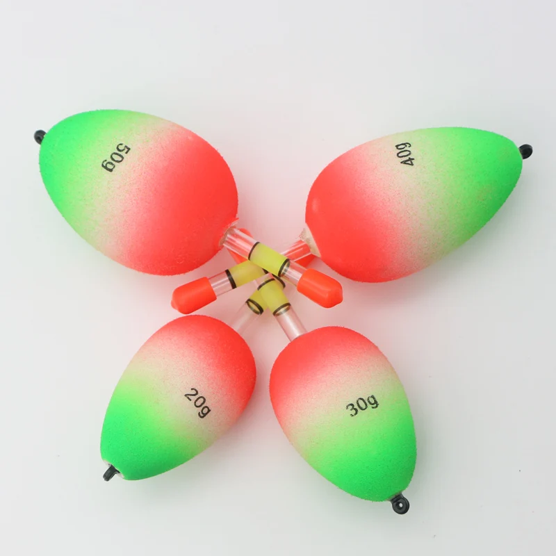 1pcs/Colorful Luminous Fishing Floats Glow Sticks Led Light Float for Fish Bite 20g-80g YF1 | Спорт и развлечения