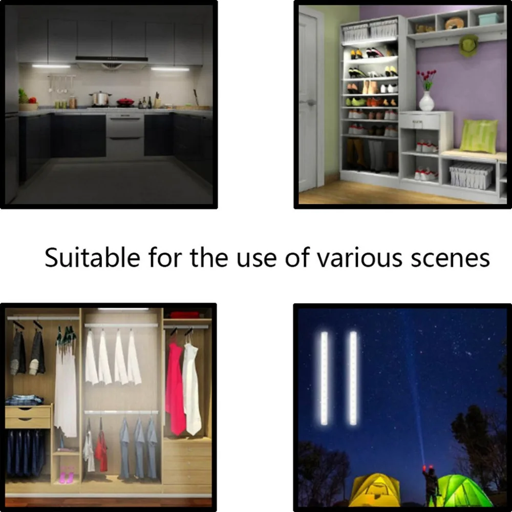 Светодиодный светильник с зеркалом портативный туалетный имитацией дня 4 уровня