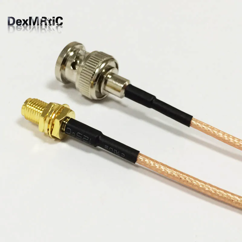 1 шт. Новый коннектор RP SMA Мама со штырьком папа на штырьковый разъем BNC RG316