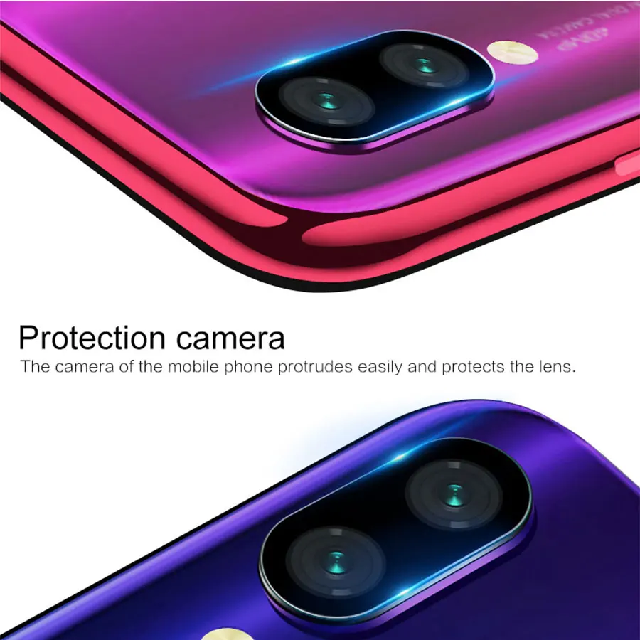 Сзади Камера объектив закаленное Стекло Экран Защитная пленка для Xiaomi Redmi 7 6 6A S2 Y2