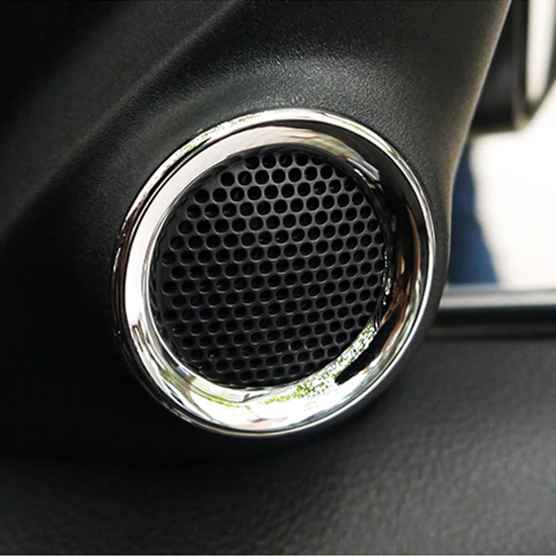 Внутренняя передняя отделка хромированная крышка динамика портативное стерео