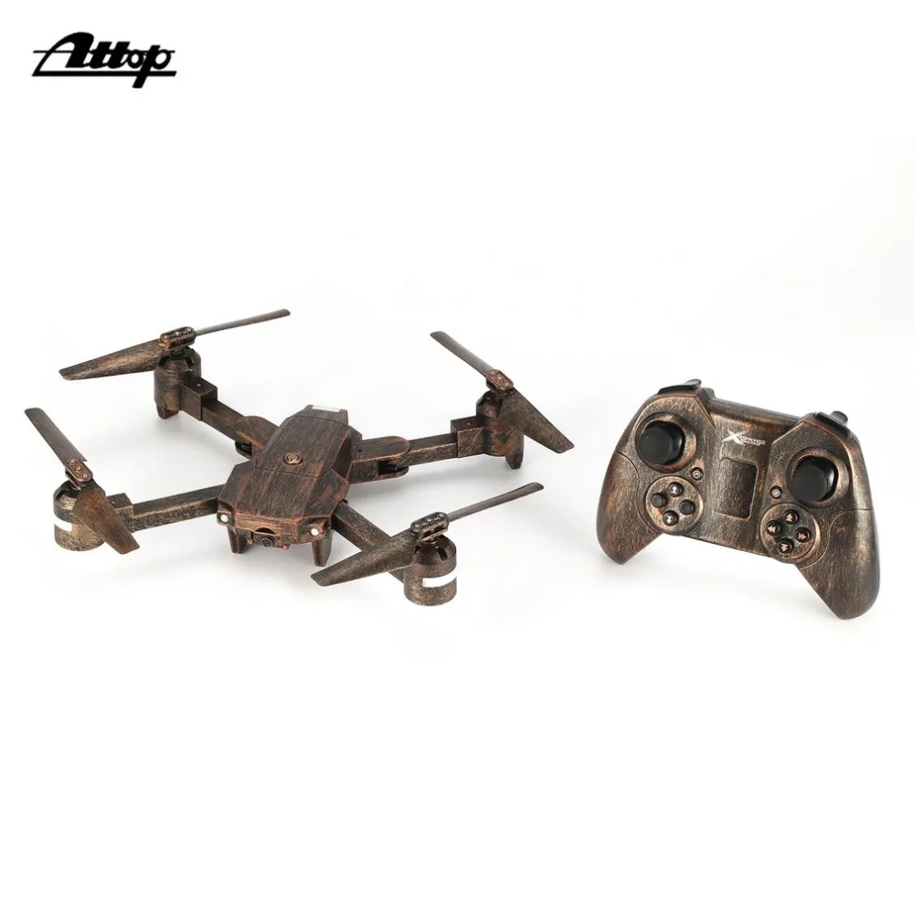 Attop X PACK1 2 4 г 4CH Drone RC складной Квадрокоптер самолет с высоты удержание Headless режим 3D