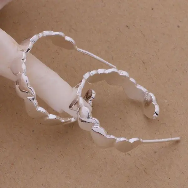 Серьги из серебра AE205 пробы модные ювелирные изделия серебряного цвета пиковая