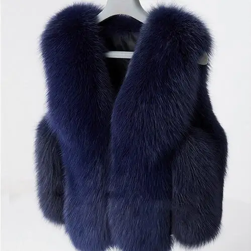 Сексуальный женский короткий жилет из искусственного меха пальто 2018 6XL