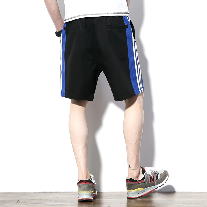 M-5XL летние мужские шорты больших размеров из хлопка 95% спандекса 5% pantaloni corti estate uomo