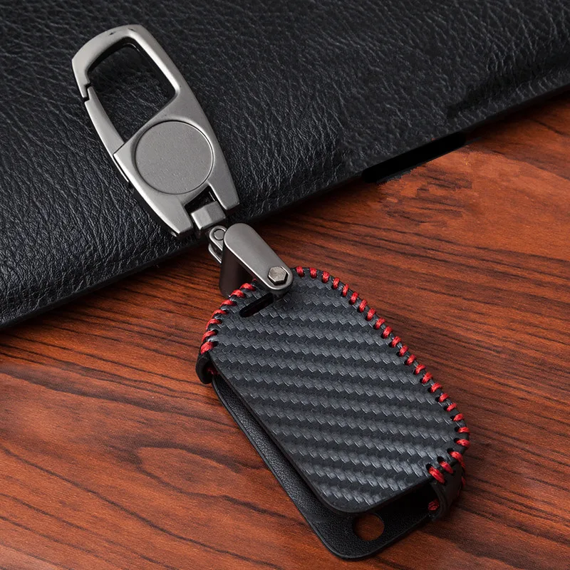 Углеродного волокна автомобилей Сумки для ключей футляры BUICK Excell GT GL8 Chevrolet Cruze