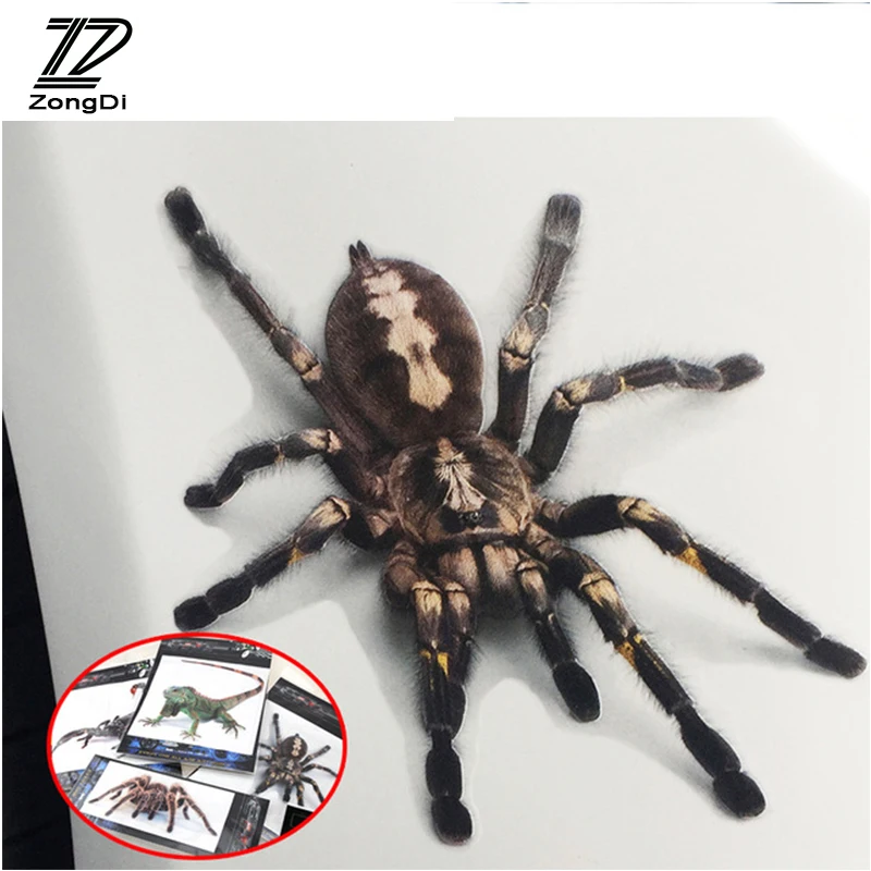 ZD 3D крутые стикеры в виде животных для стайлинга автомобиля водонепроницаемые Ford