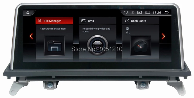 Ouchuangbo 10 25 дюймовый автомобильный стерео gps радио для E70 F15 F85 E71 F16 F86 до 2010 система CCC