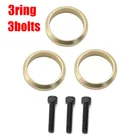 Медная Прокладка для выхлопной трубы для снегохода Yamaha, набор прокладок FX Nytro RS Vector 99999-03989, 3 шт.