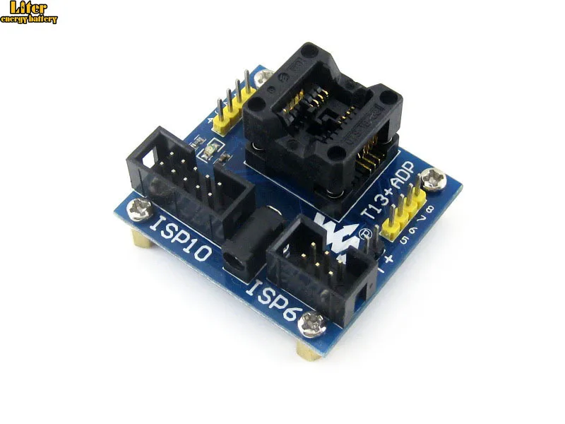 ATtiny13A SSH SSU ATtiny13 SOIC8 150mil AVR программирующий адаптер розетка Бесплатная