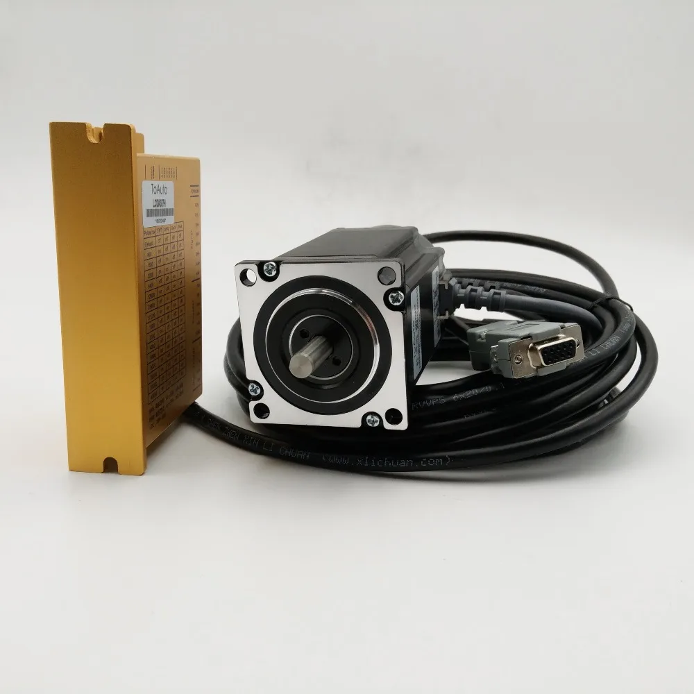 Фото NEMA23 57 мм 20 ~ 50VDC 3PH 3.5A 2NM оригинальный DSP закрытый цикл шаг двигателя привода NEMA23 57 мм 20 ~ 50VDC 3PH 3.5A 2NM оригинальный DSP закрытый цикл шаг двигателя привода