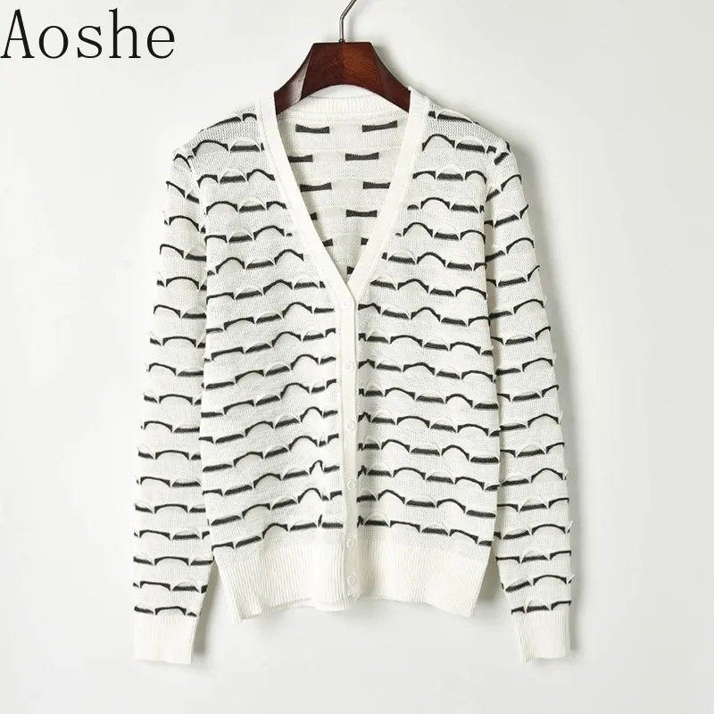 Новинка 2019 женский свитер с цветными облаками вязаный V образным вырезом и