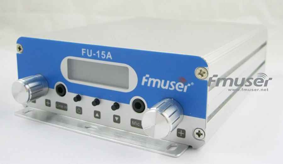 Бесплатная доставка FMUSER FU 15A 15 Вт FM стерео PLL вещания передатчик с автомобиль клип
