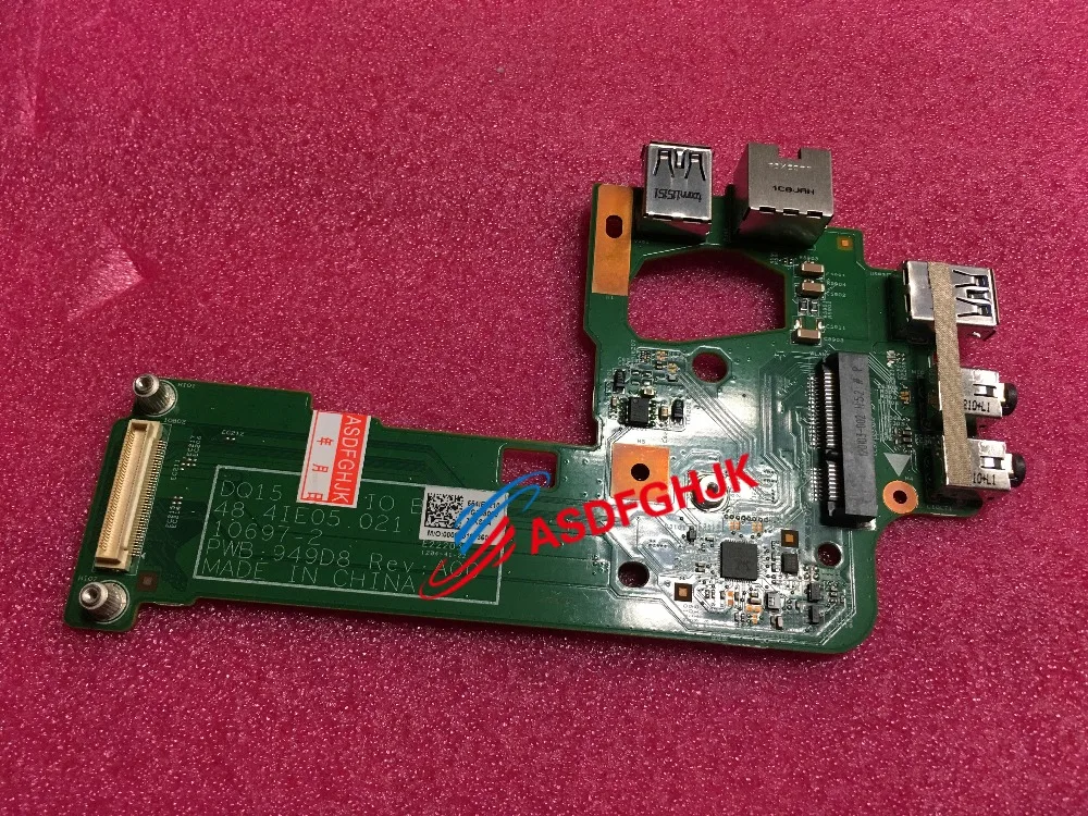 Y8F7C 0Y8F7C CN для Dell M5110 USB LAN аудио Плата 48.4ie05.021 55.4IE02.101G 100% TESED OK|Комплектующие ремонта