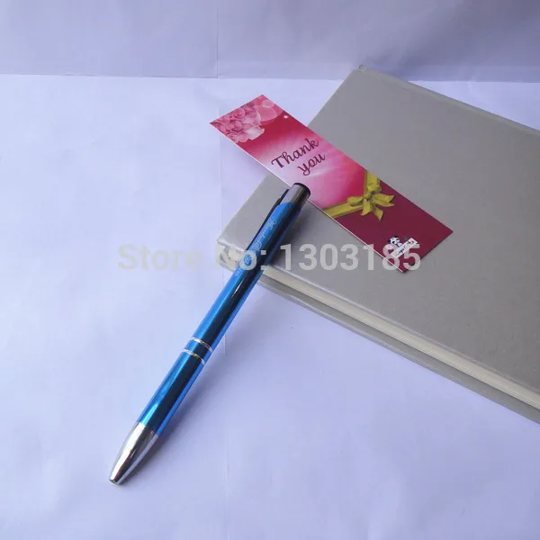 

Unique thank you gifts custom with your words and text free 30pcs a lot for SALE Good writing metal ballpoint pen free shipping