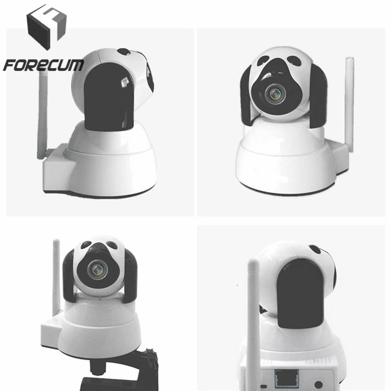 Forecum 360 градусов Smart Dog CCTV монитор Wi Fi беспроводной для камеры наблюдения 720 P IR