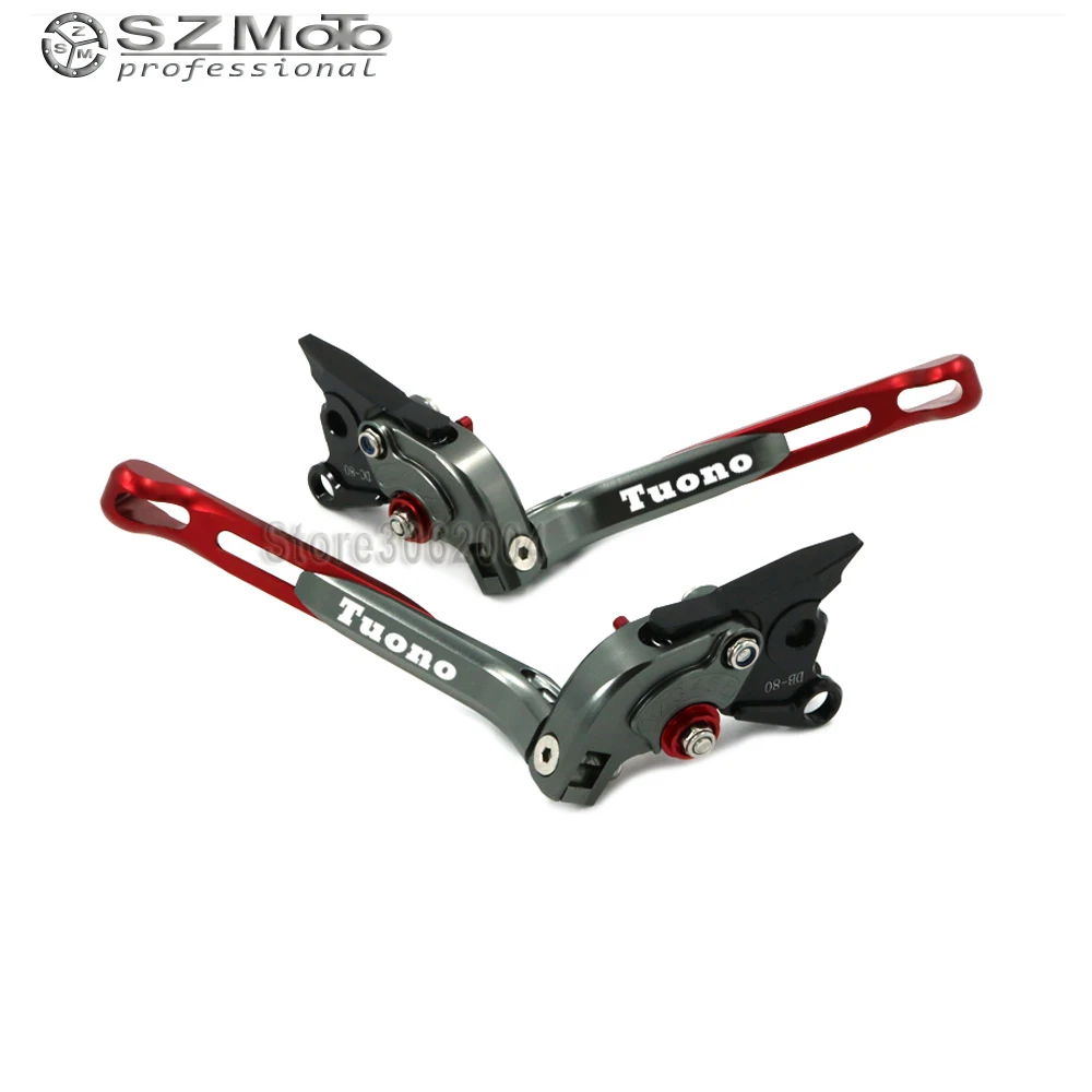 

For Aprilia TUONO / R 2003-2009 2008 Motorcycle Accessories Folding Extendable Adjustable Brakes Clutch Levers With LOGO CNC