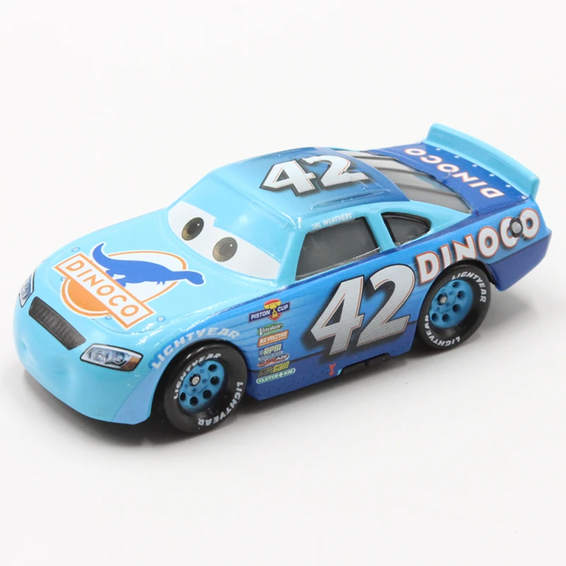 Disney Pixar Cars 3 No.42 Dinoco Cal Diecast Metal Alloy Car Models Kids Toys Car Best Children Gift Brinquedo