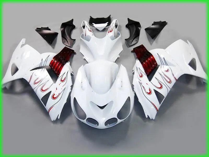 Комплект обтекателей для KAWASAKI Ninja ZX14R 06 07 08 11 ZX 14R 2006 2007 2011 комплект красного и