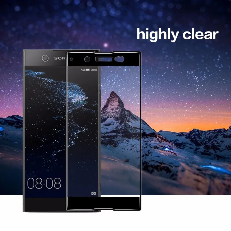 Закаленное стекло для Sony Xperia XA1 XA2 XZ2 XA Ultra XZ1 компактный чехол Soni Experia Plus XZ Premium X