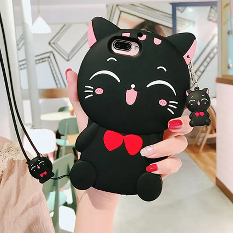 3D мультфильм Фортуна чехол для samsung Galaxy S3 S4 S5 S6 S7 край S8 S9 плюс J1Mini J2 J7 J5 J3 Prime J120