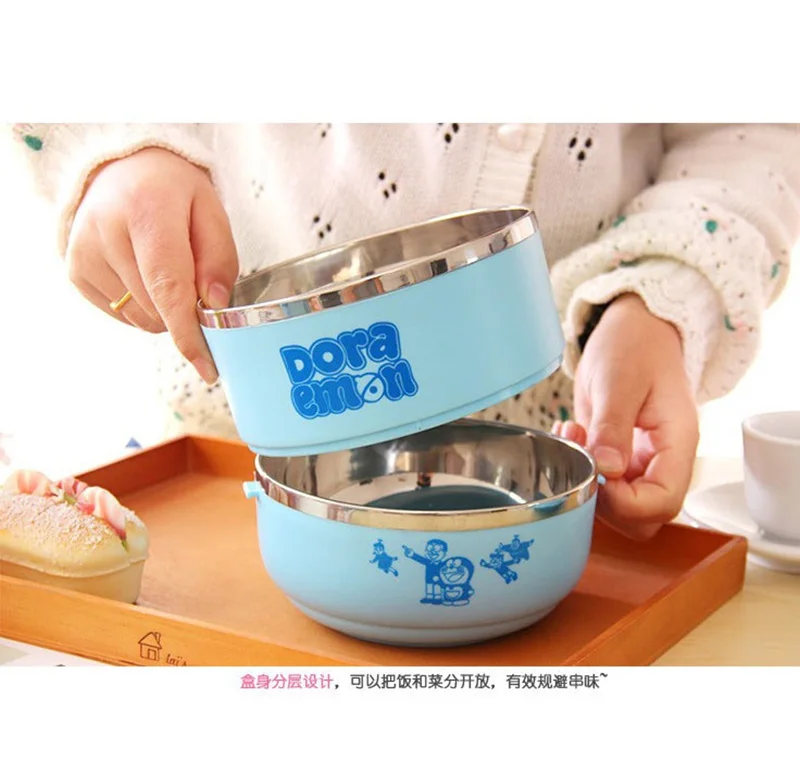 Новинка 2017 набор столовых приборов для детей Ланч бокс японский обеденный из