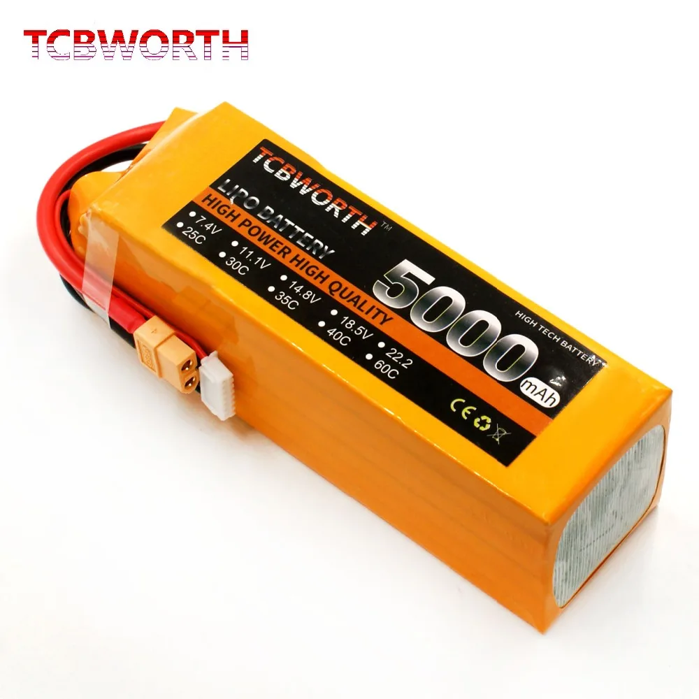 5S RC игрушки литий-полимерный аккумулятор 5S 18,5 V 3000 3300 3500 4200 5000 6000 мА/ч, 25C 35C 60C для Ду, Квадрокоптер вертолет беспилотный самолёт 5S LiPo