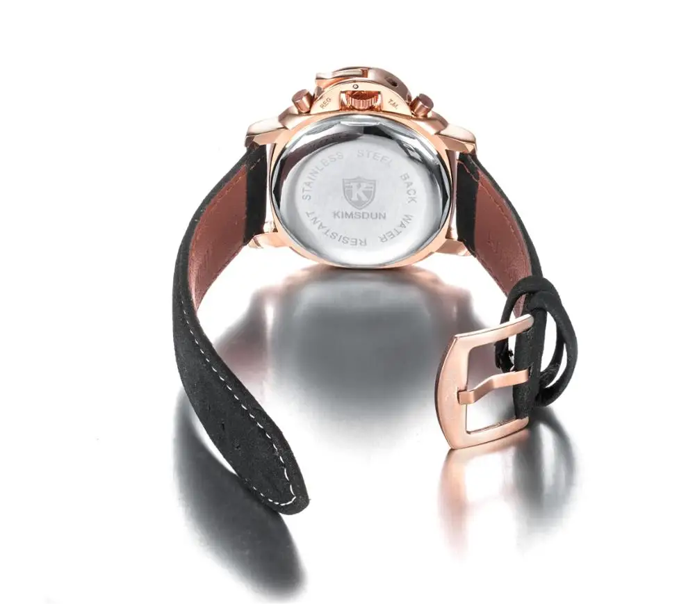 KIMSDUN спортивные мужские часы ведущей марки роскошные деловые модные