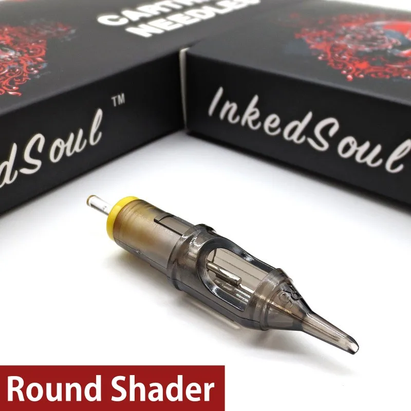 Одноразовые картриджи для тату иглы с мембраной Round Shader 3RS/5RS/7RS/9RS/11RS/14RS