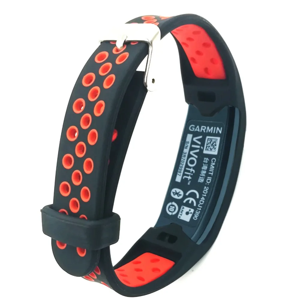 Силиконовый спортивный смарт-ремешок для часов Garmin Vivofit 1, умный Браслет, сменный смарт-браслет для Garmin 1, ремешок для часов