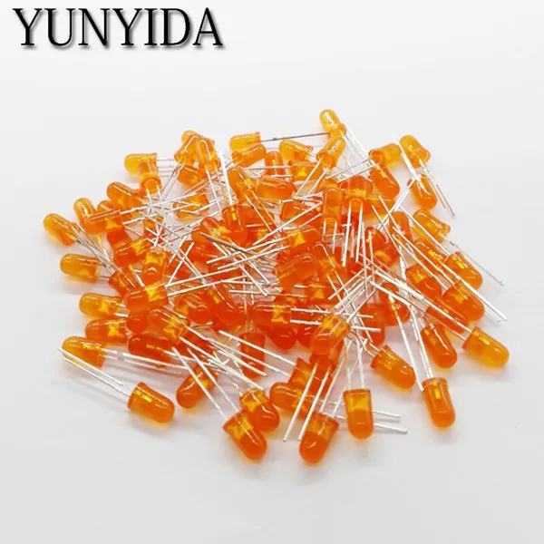 Красный светодиод 14 29 5 мм красный светоизлучающий диод 1000 шт./лот|5mm led red|light-emitting