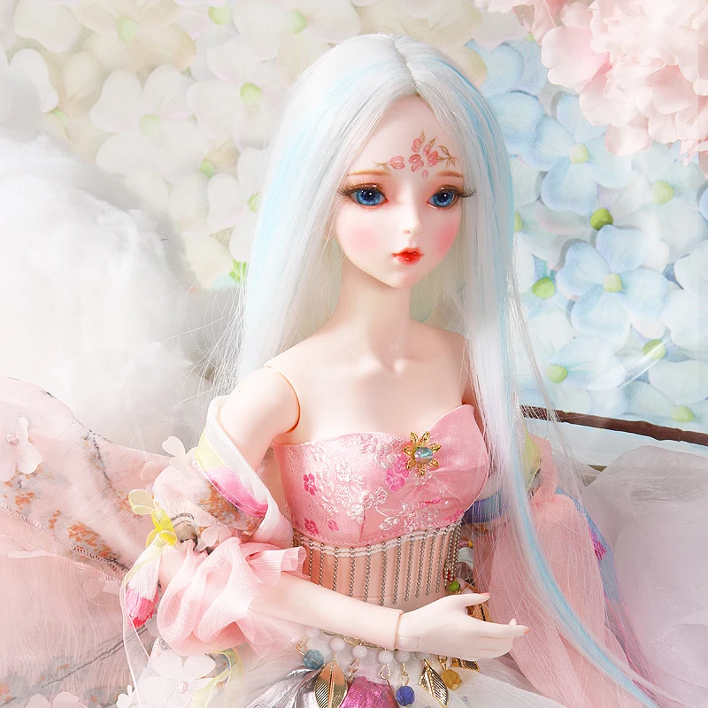 Estatrek DBS 1/3 карамельный цвет длинные волосы парик для BJD SD Куклы Фигурки DIY