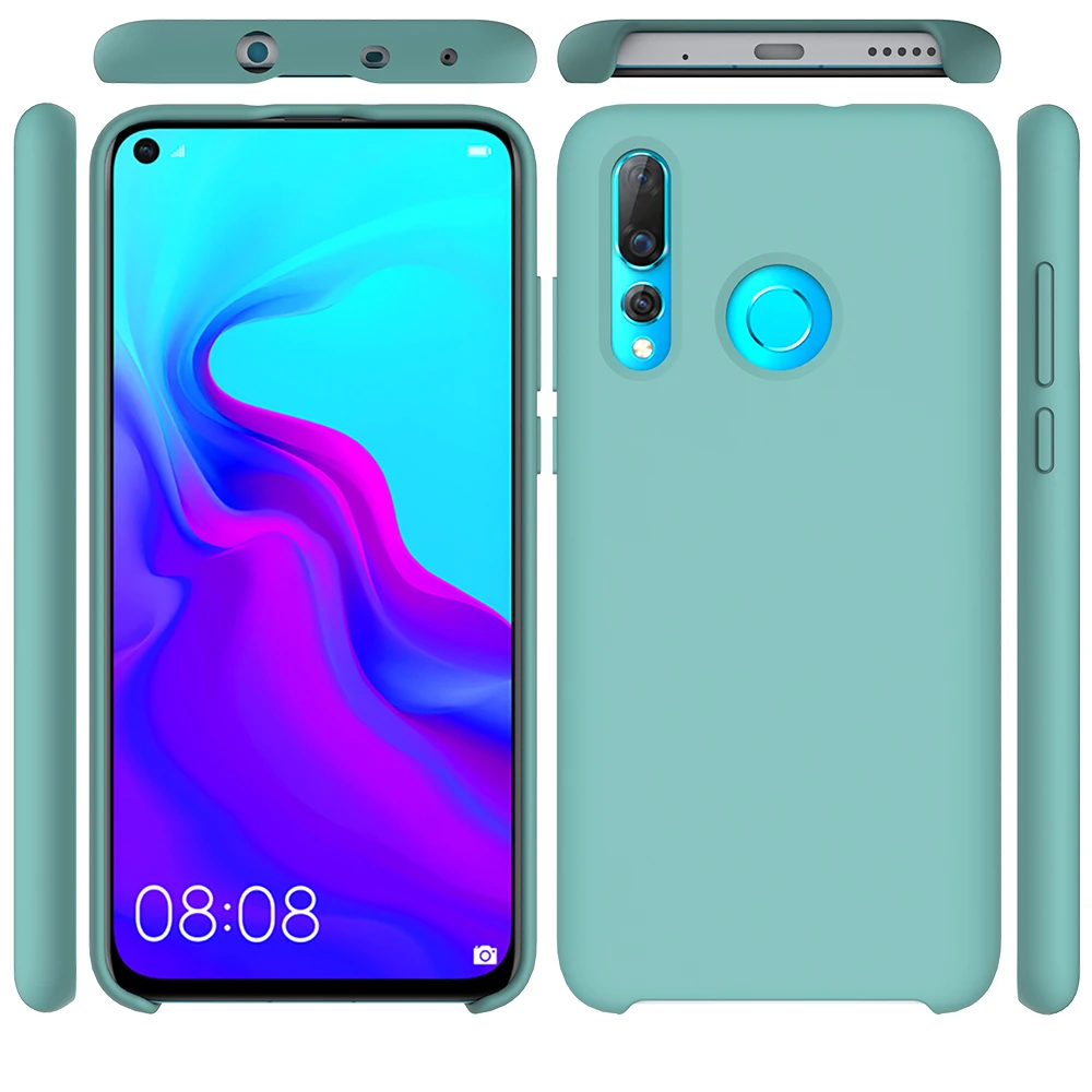 Роскошный жидкий силиконовый чехол для huawei P30 Pro P20 Lite P10 Plus P smart honor 10 9 mate 20 Lite 10 Pro Y9