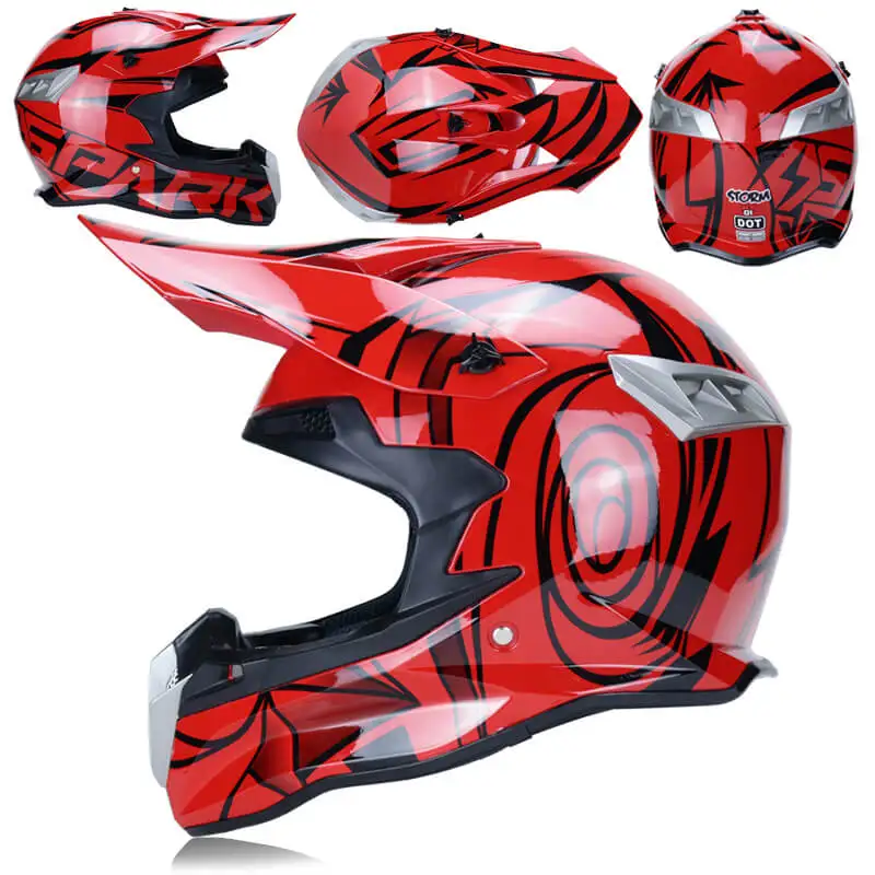 21 VOIM бесплатные очки Cascos Dirt Biker внедорожный мотоциклетный шлем мотоцикл Atv велосипедный мотокросс защитные шлемы Mx Capacete Casco - Цвет: 21
