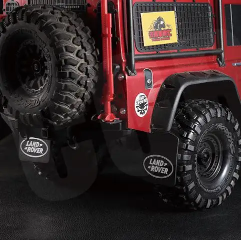 2pcs Rubber Rear Fender Mud Flaps For 1/10 Rc Crawler Land Rover Defender Traxxas Trx-4 Trx4 | Игрушки и хобби