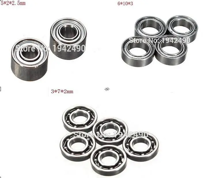 Wltoys P929 P939 K979 K989 K999 k969 запасные части для радиоуправляемых автомобилей|bearing set|rc car