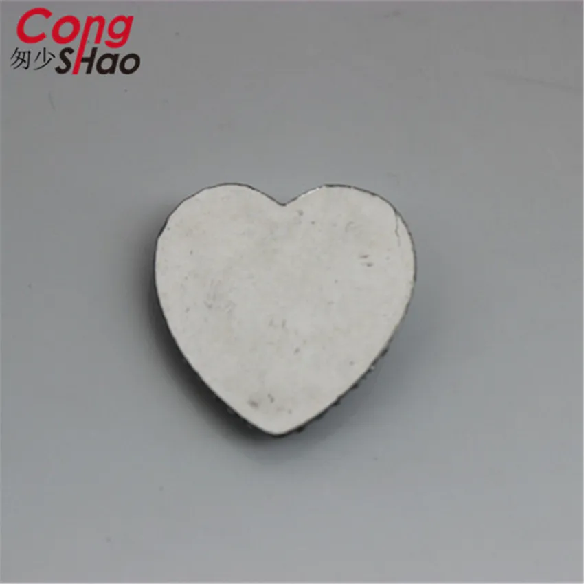 Cong Shao 50 шт. 29 мм AB Стразы из смолы в форме сердца искусственные и кристаллы с